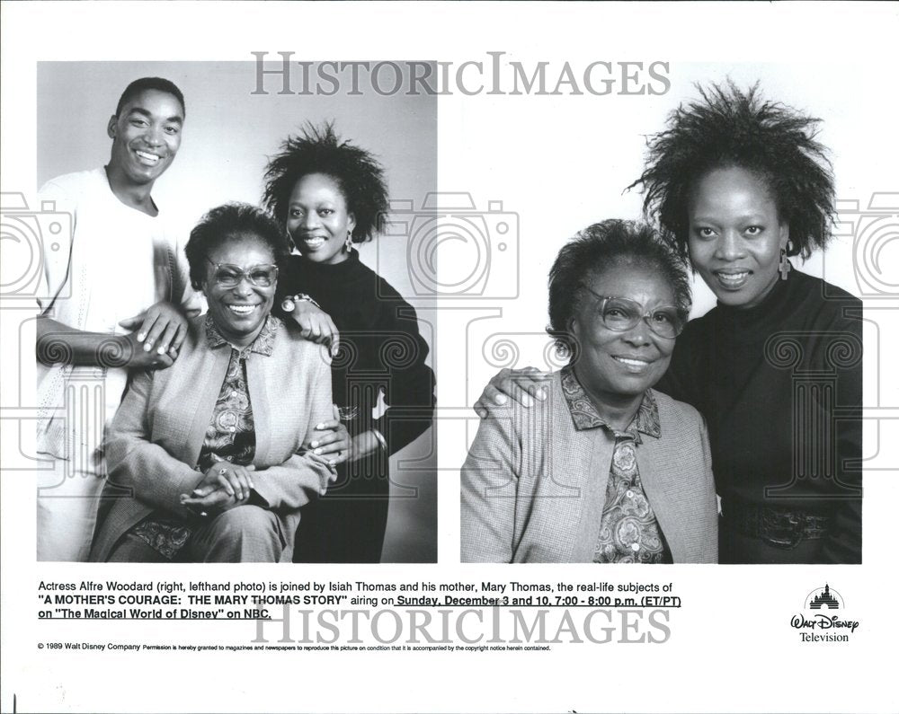 1989 Isiah ThomasMary thomas Actress Alfre - Historic Images