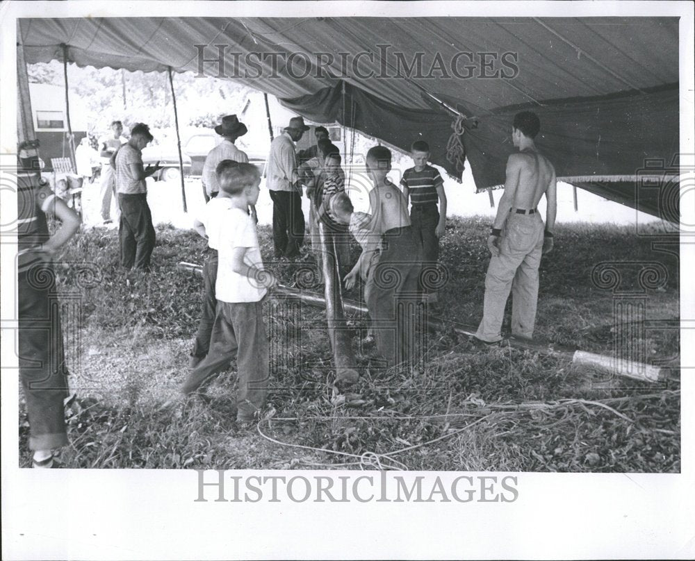 1957 Bill Slout Tent Pole Theaters ~arm - Historic Images