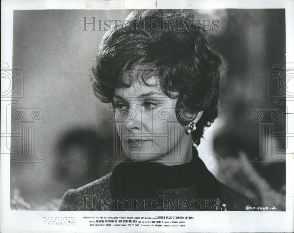 1974 Joanne Woodward Star Summer Wishes - Historic Images