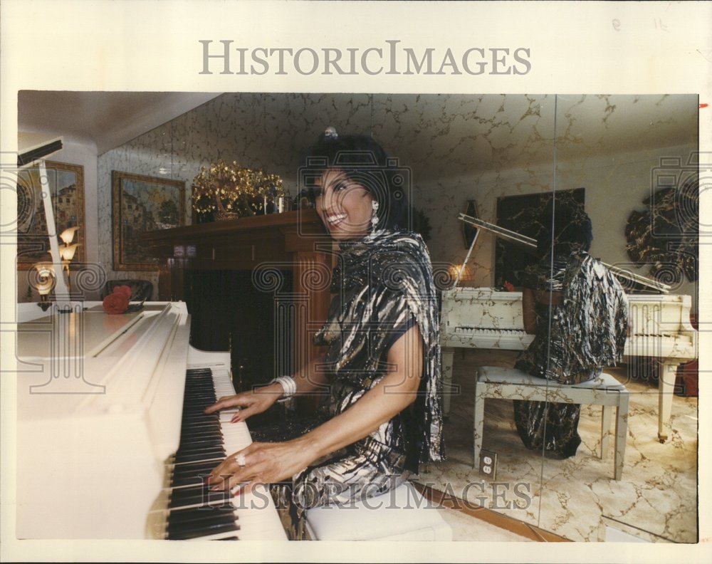 1992 Jo Thomas Jazz Musician Pianist Vocali - Historic Images