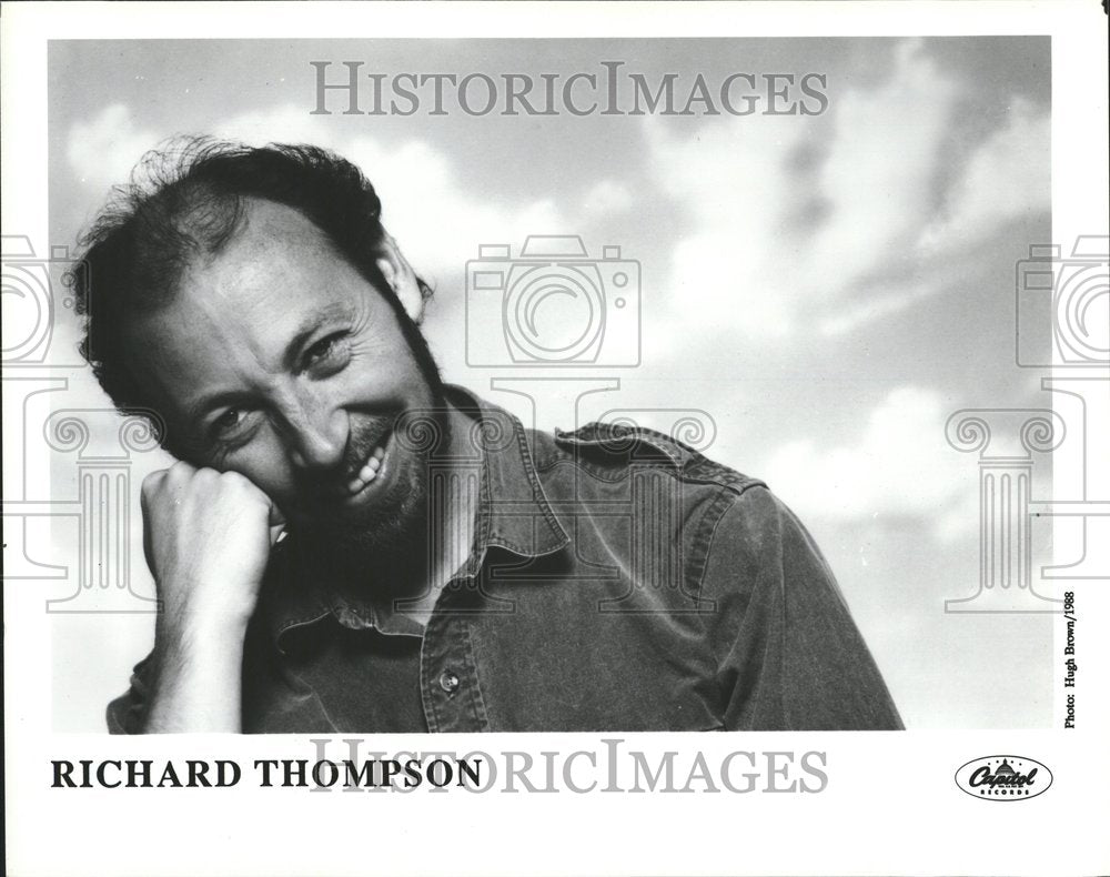 1990 Richard John Thompson Songwriter - Historic Images