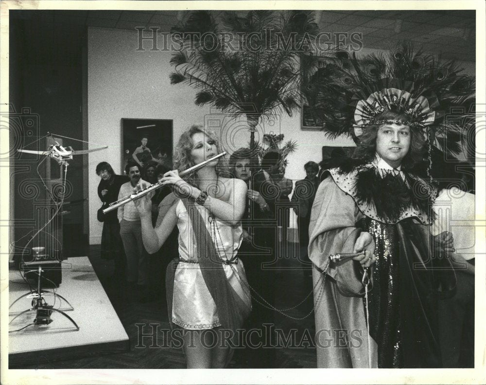 1984 Art Institute/Parade/Flute/Chicago - Historic Images