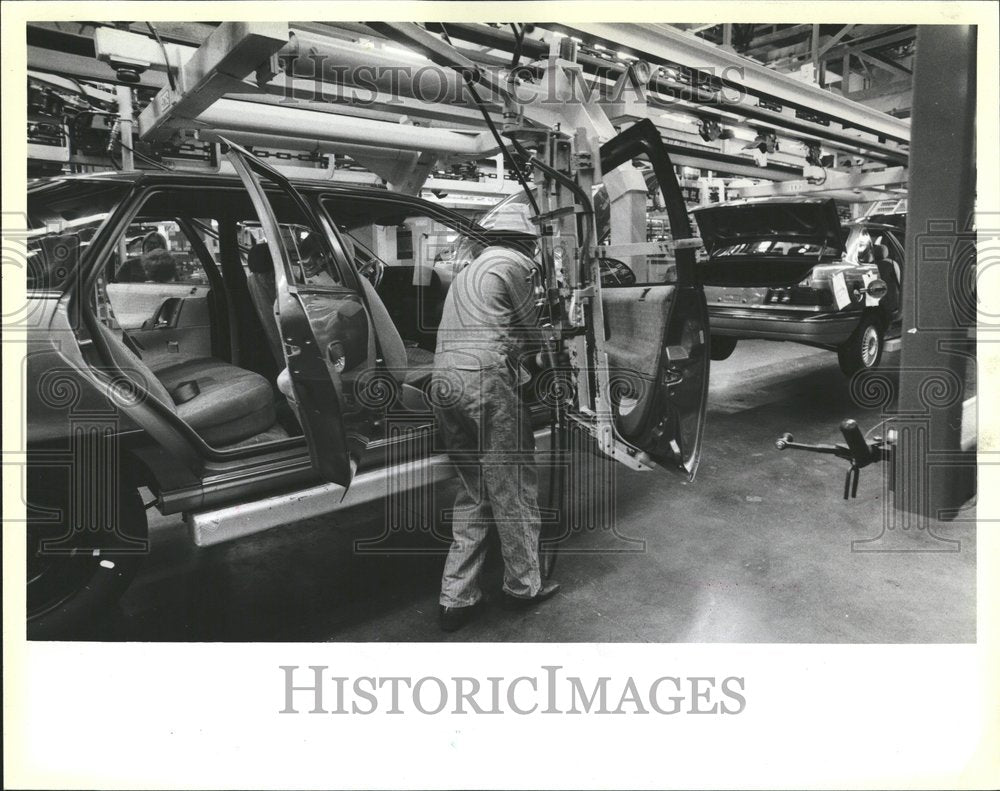 Ford Motor Company Assebly Line Front Car - Historic Images