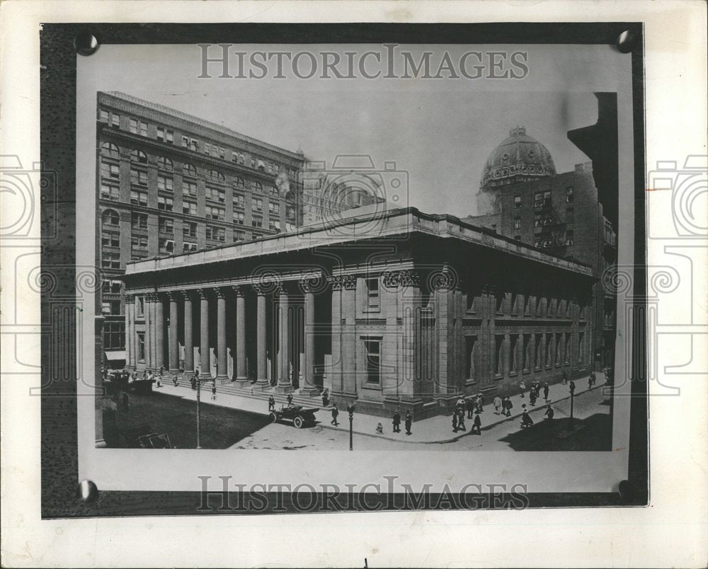 1957 Bank Building Contracted 1897 - Historic Images