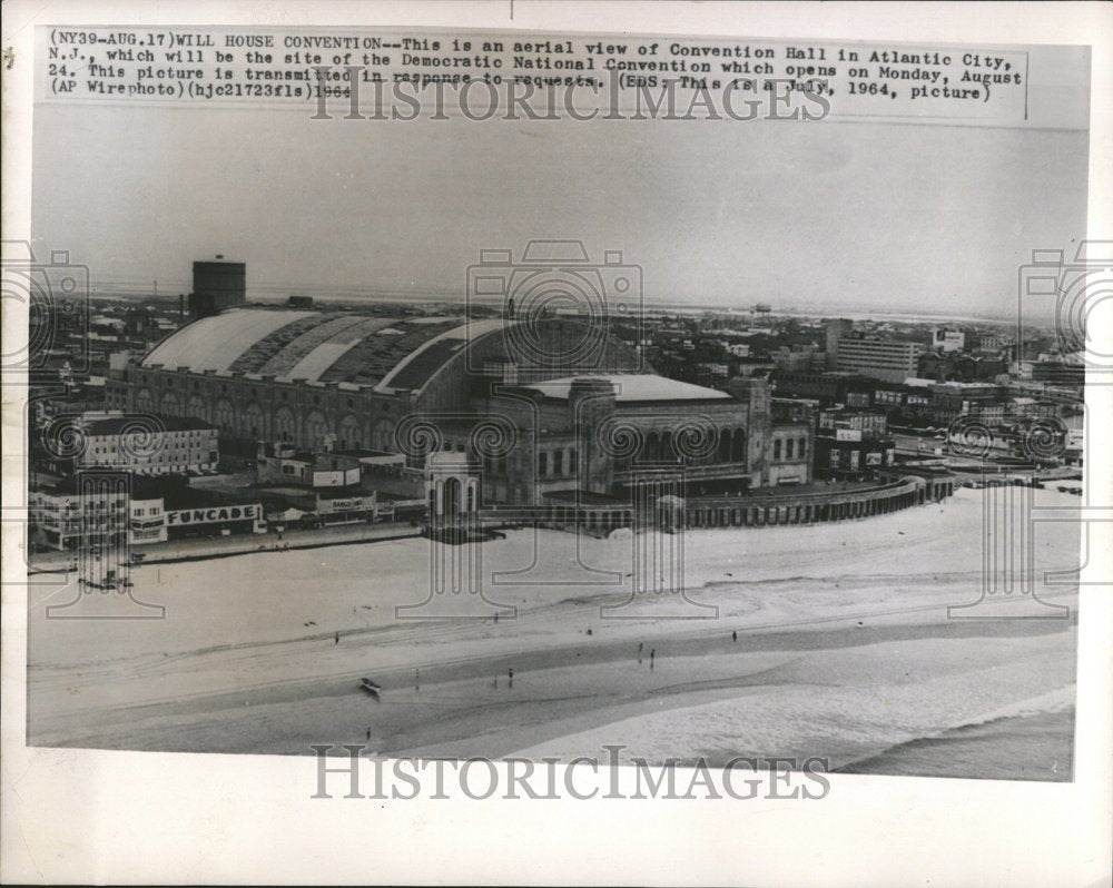 1964 Convention Hall Atlantic City N J - Historic Images