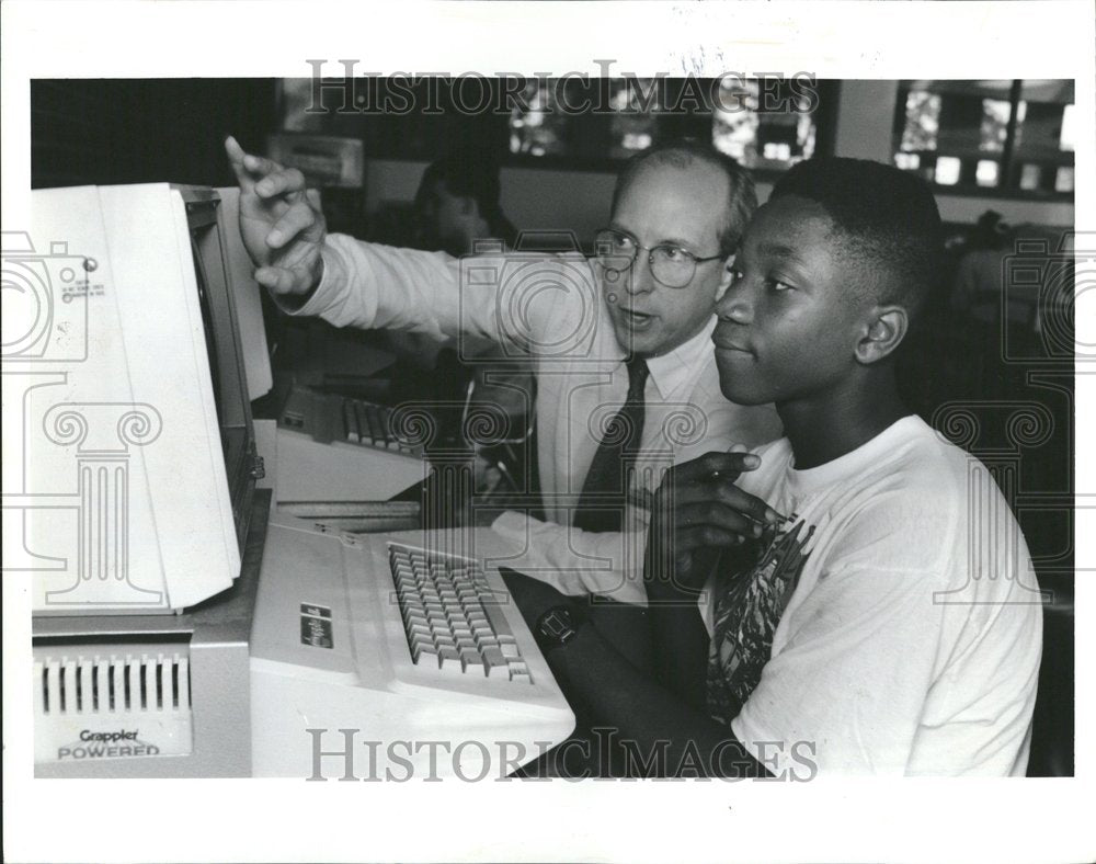 1992 Jeff Evanston High School Students - Historic Images