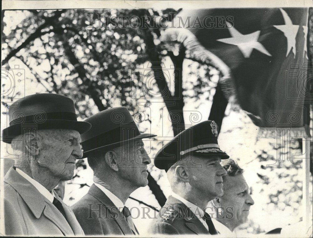 1968 Robert E Wood William H Wilbur JOhn - Historic Images