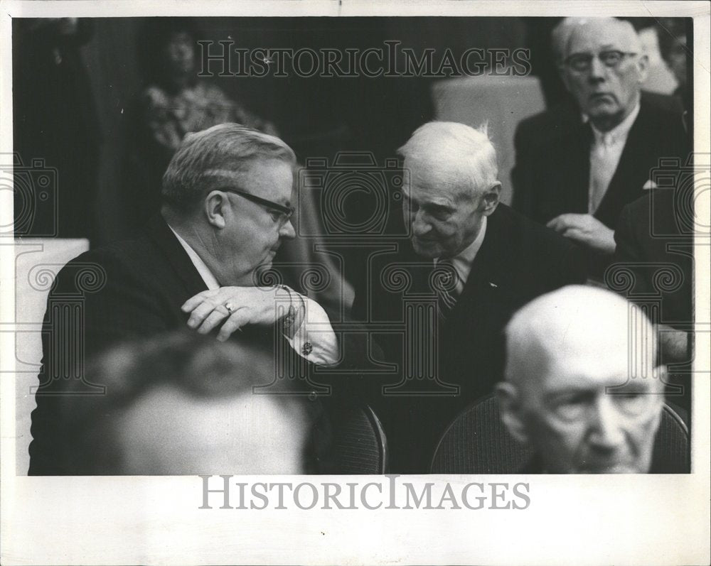 1968 Stockholder John Moran Gen Robert Wood - Historic Images