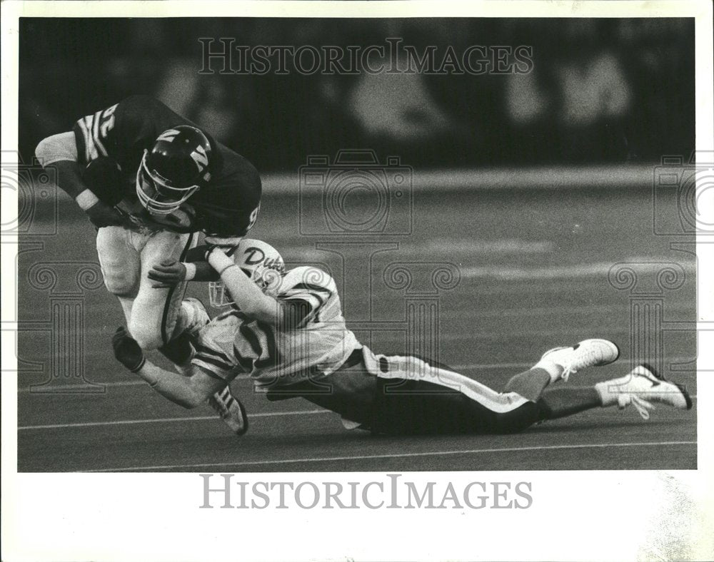 1988 Griswold, the Wild cats beaten by Blue - Historic Images