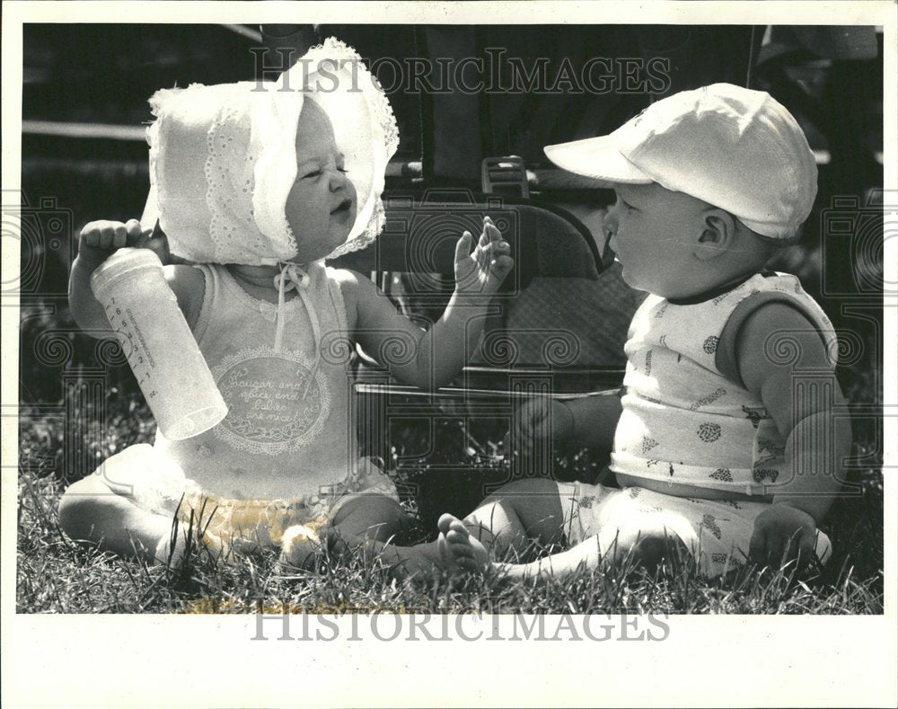 1988 Kattie Murrihy Jimmy Guerino Baby - Historic Images