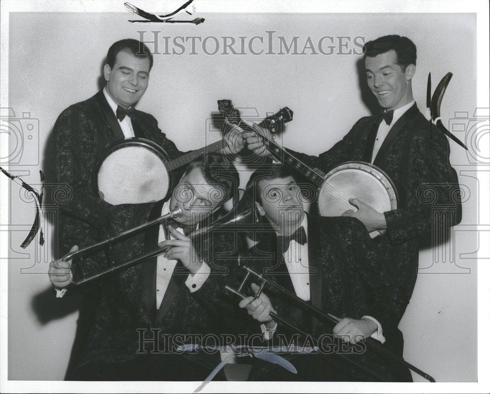 1966 Frank Sposite Jim Henderick Bill Mouth - Historic Images