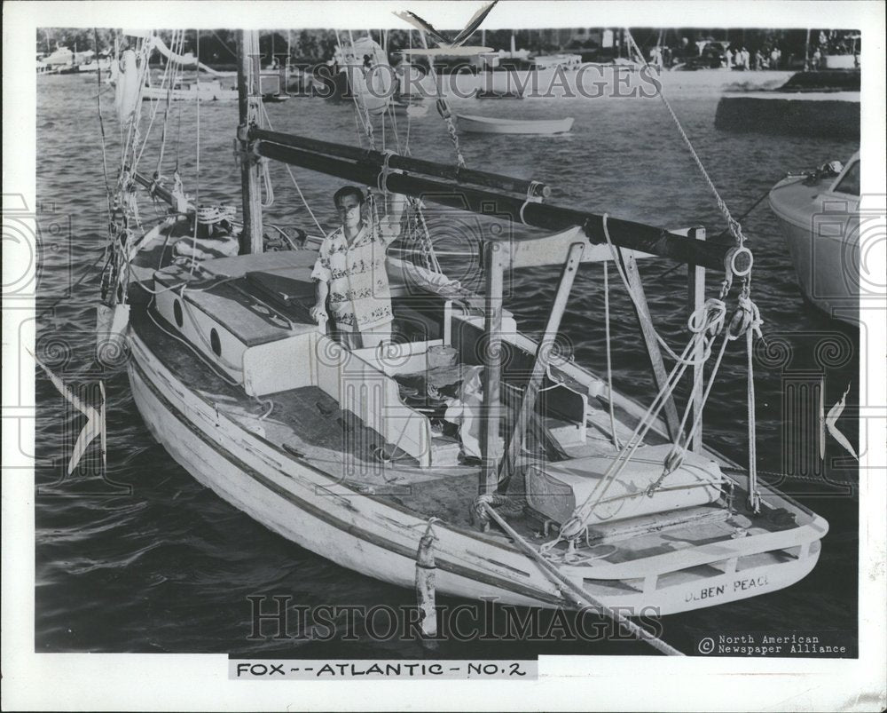 1953 Colin Leslie Fox Atlantic Voyager Sea - Historic Images