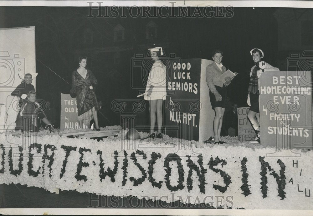 1953 Northwestern University Homecoming - Historic Images