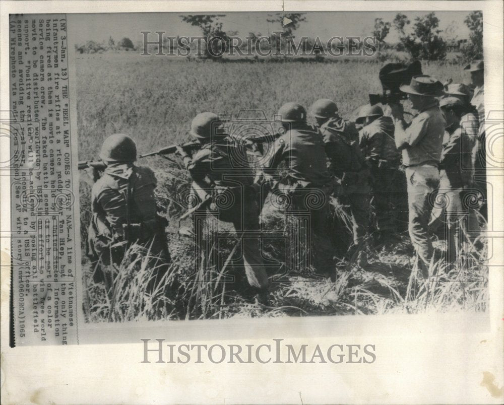 1965 Reel War Vietnam Infatrymen Series - Historic Images