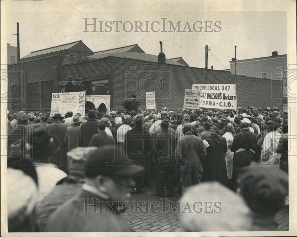 1949 United Packing House America CIO NLRB - Historic Images