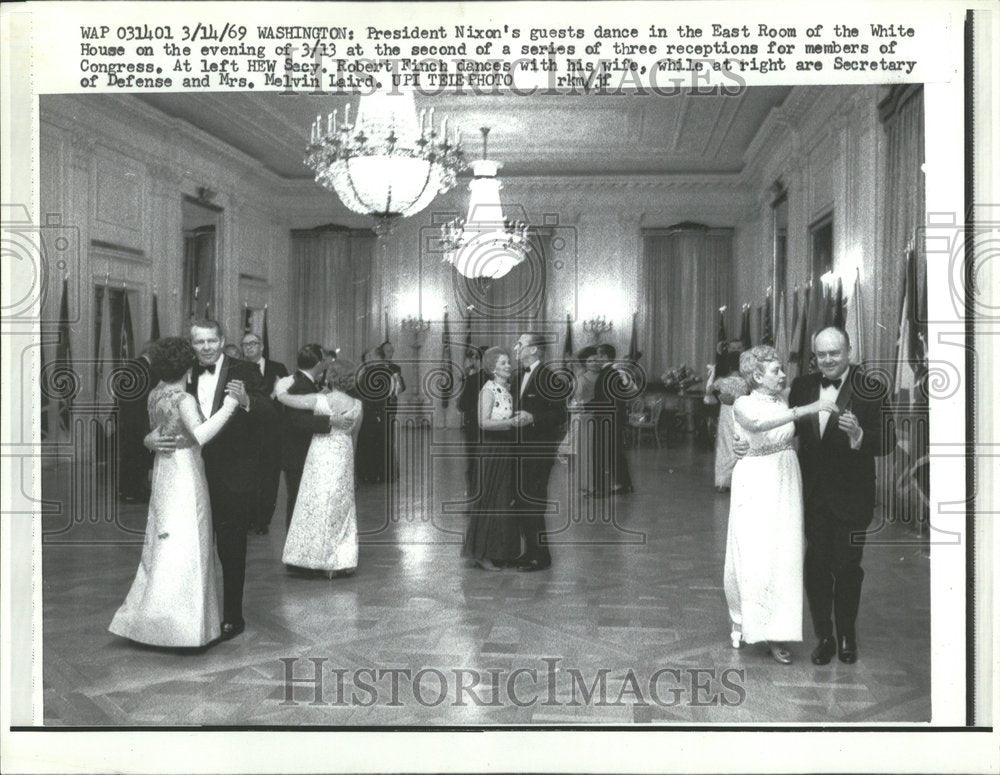 1969 White House Official Principal Dance - Historic Images