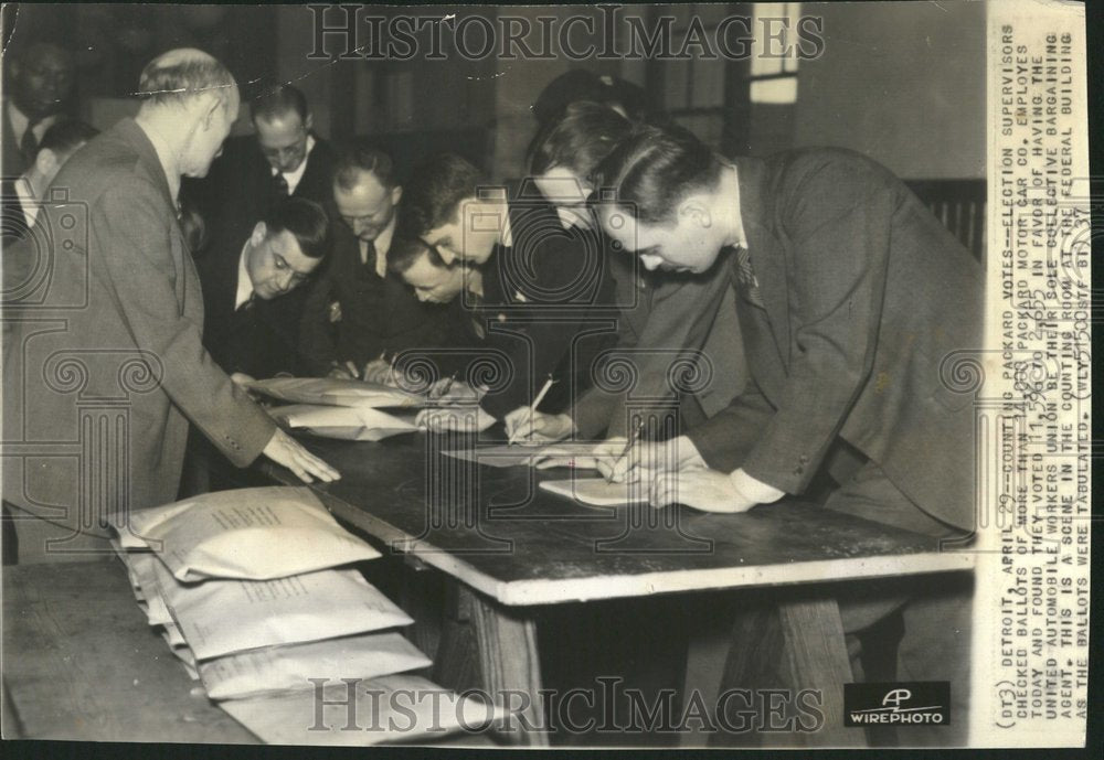 1937 Election Supervisors Ballots - Historic Images