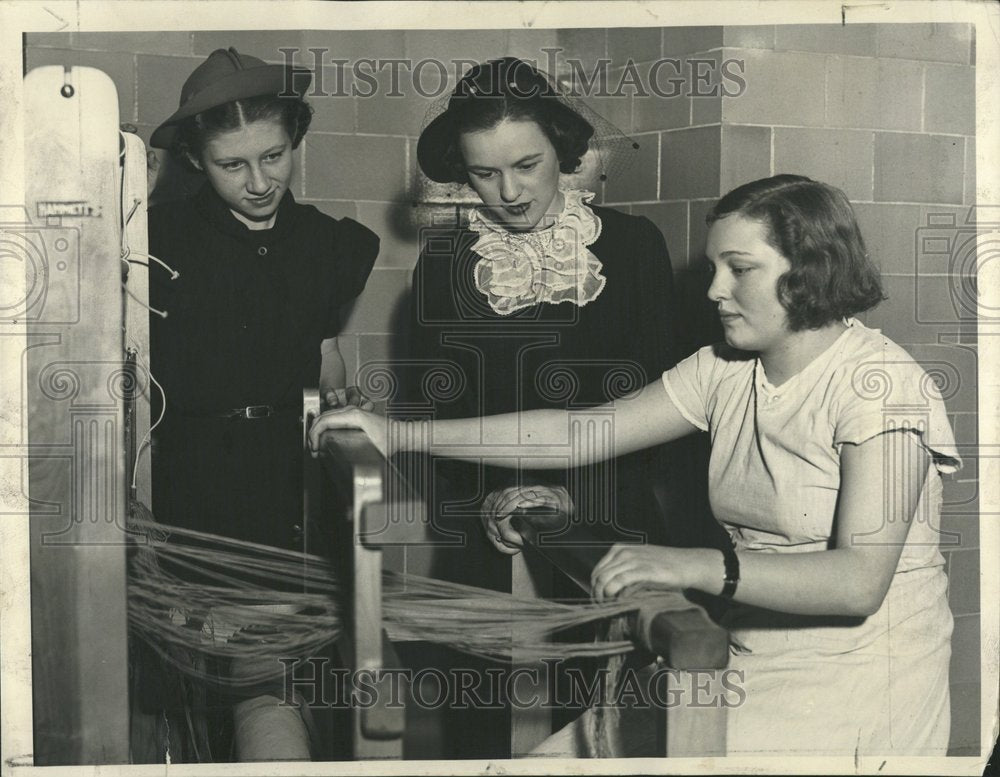 1938 Marjorie Gause Mary Jane Currie Hazzar - Historic Images