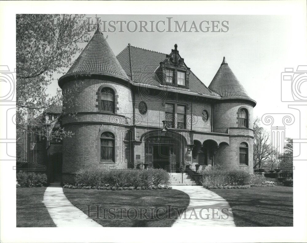 1991 Evanston Home Charles Gates Historical - Historic Images