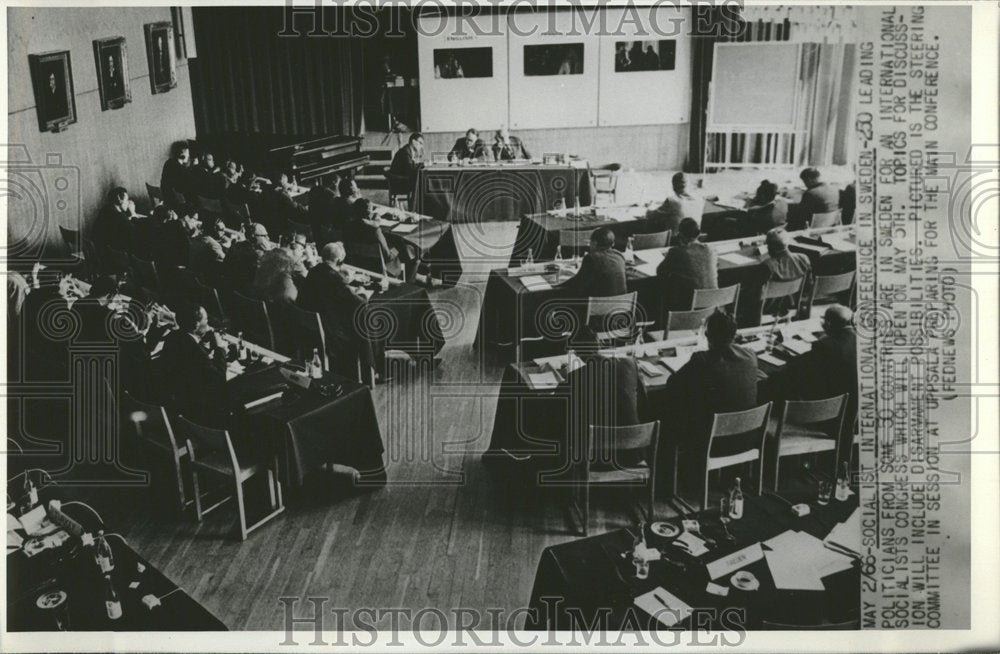 1966 International Conference Sweden May - Historic Images