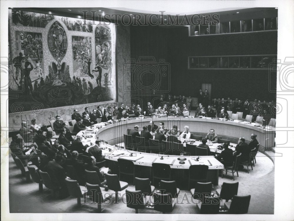 1958 United Nations Security Council - Historic Images