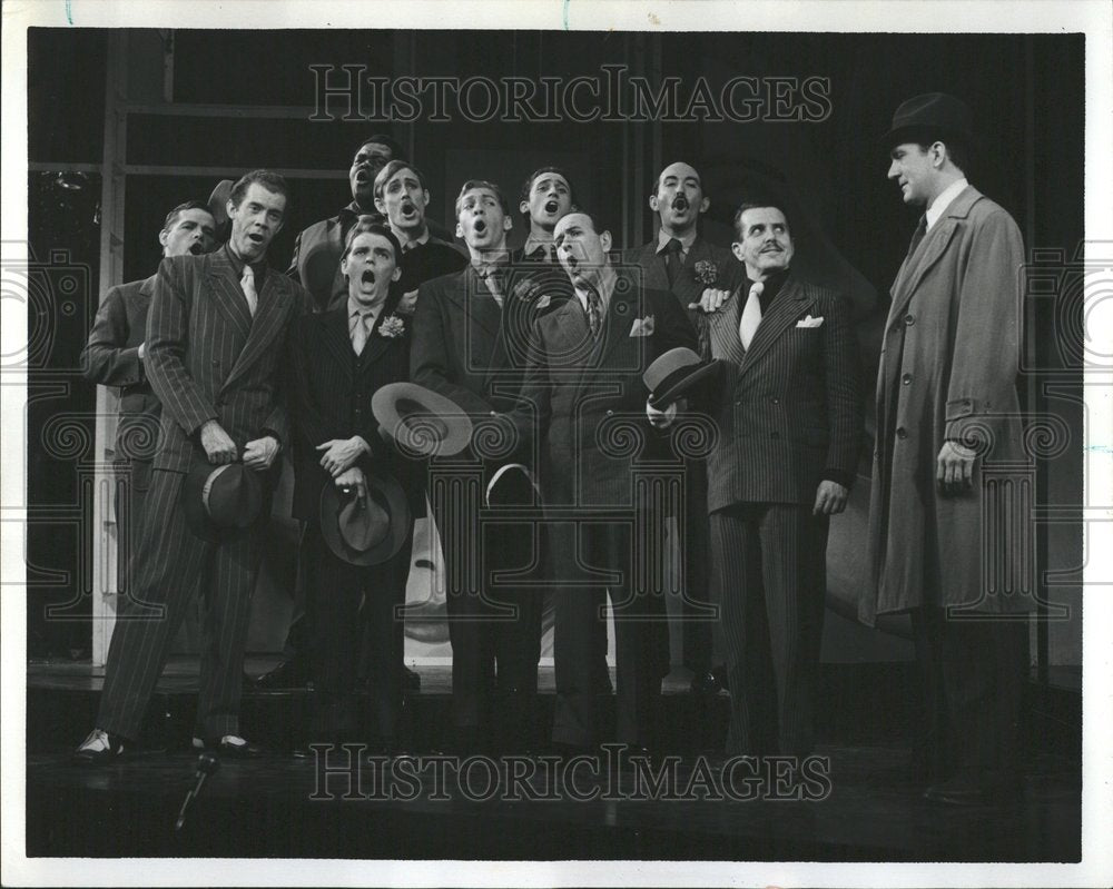 1974 Goodman Theater Guys And Dolls Musical - Historic Images