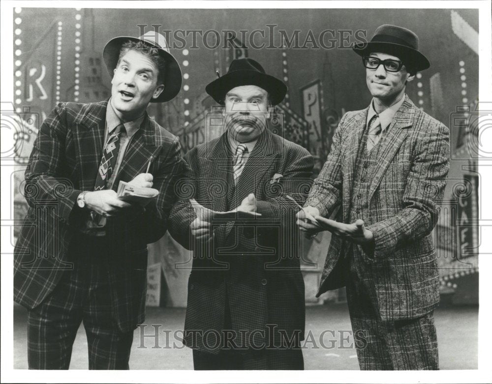 1995 Three Men Guys And Dolls Musical Still - Historic Images