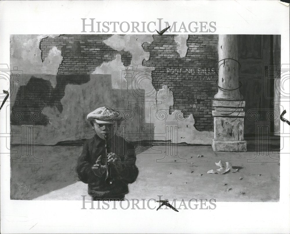 1953 The Piper Artist Hughie Lee Smith - Historic Images