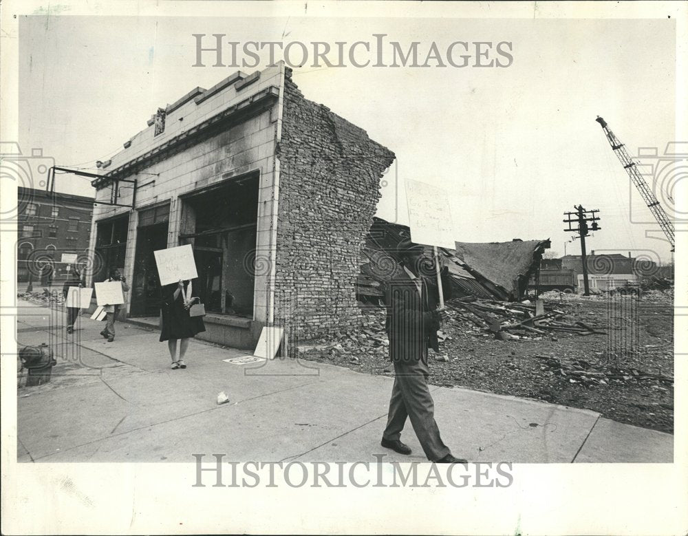 1966 Civil Rights Protest William Robinson - Historic Images