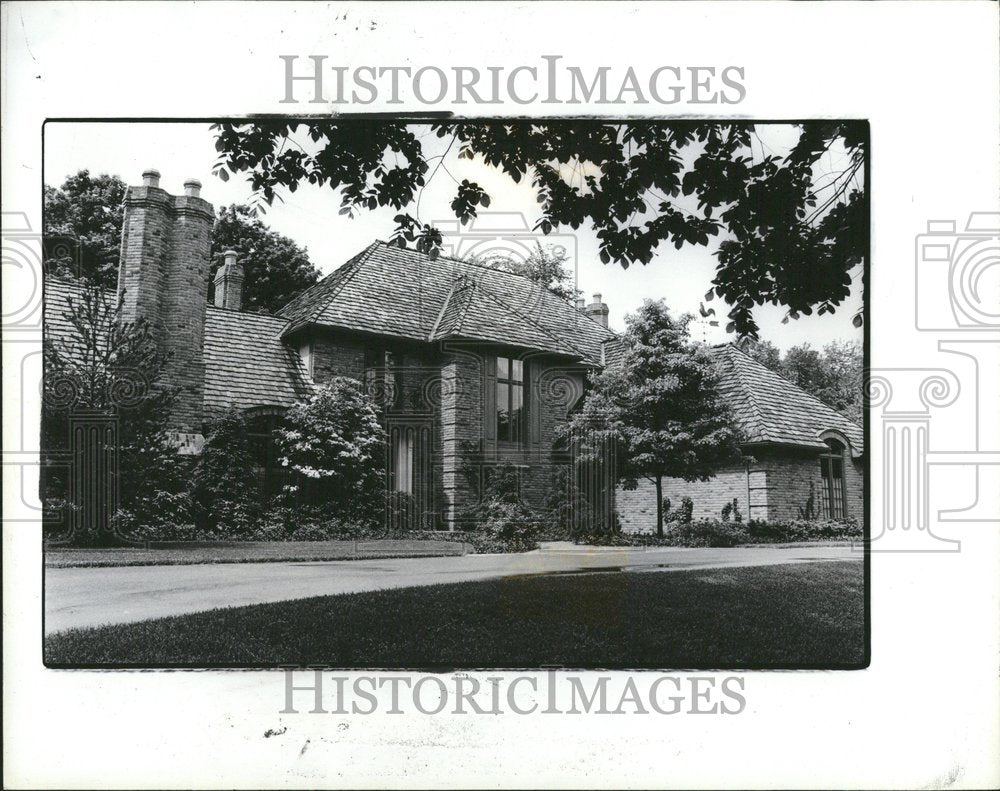 1983 Houses Michigan  Exterior Living Room - Historic Images