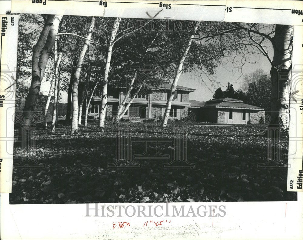 1980 House Wabeek Michigan - Historic Images