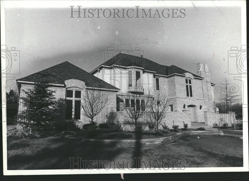 1980 Home Bloomfield Hills Michigan - Historic Images