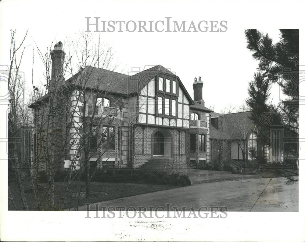 1981 Detroit Symphony Show House Abbey Home - Historic Images