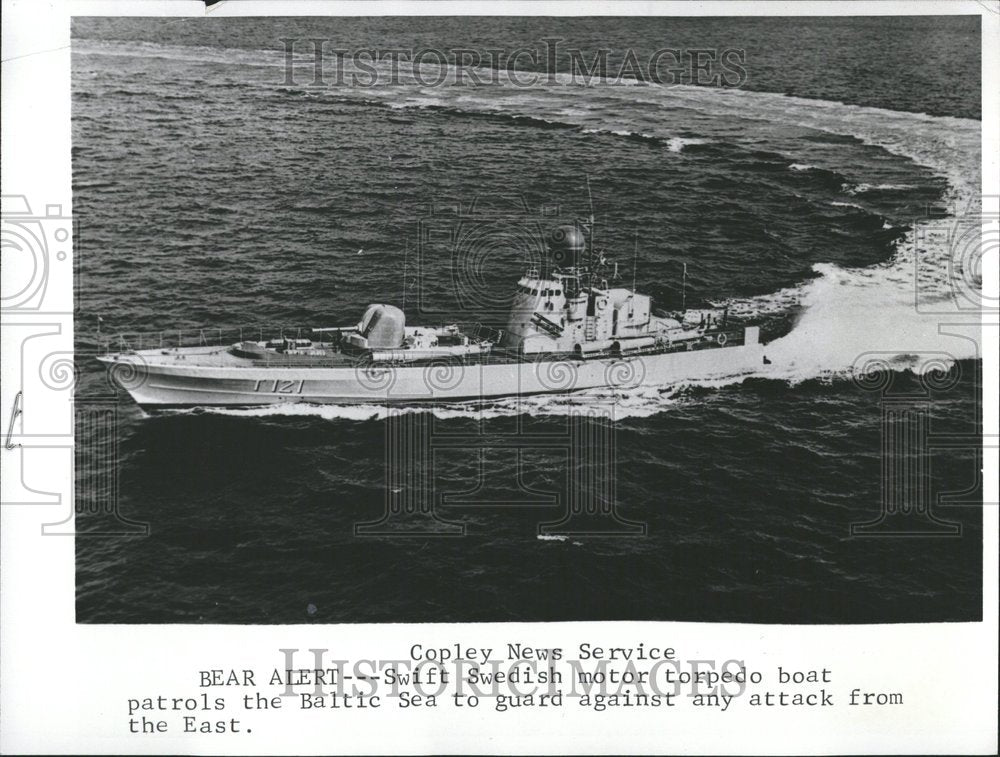 1968 Swedish Navy Ship Sail Fast Amphibious - Historic Images