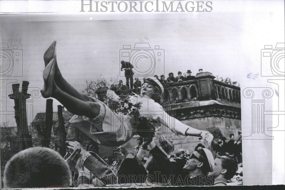 1963 Princess Christipa Sweden Stockholm - Historic Images