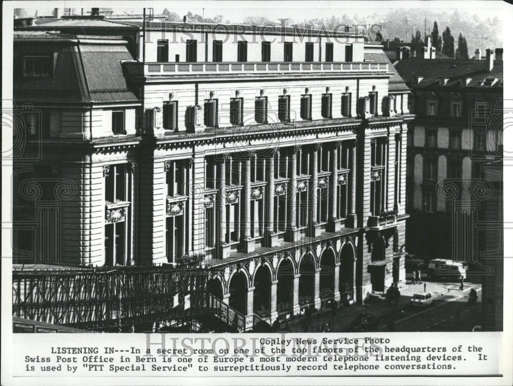 1966 Headquarters Swiss Post Office in Bern - Historic Images