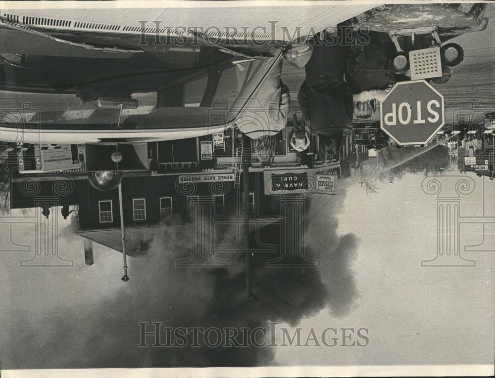 1967 Barrington Shopping Area Downtown - Historic Images