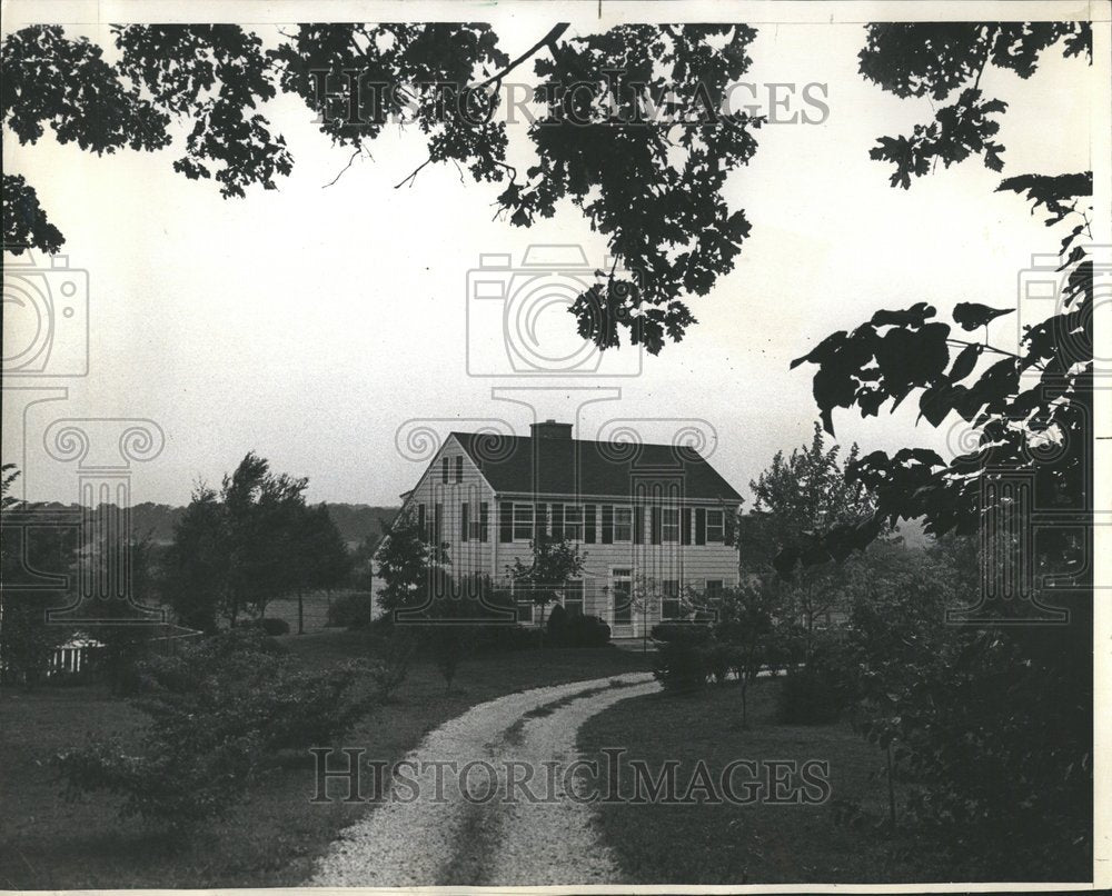 1971 Affluent homes in Barrington Hills - Historic Images
