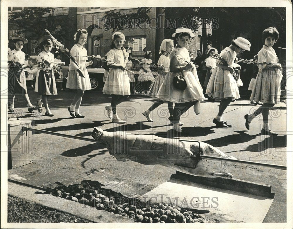 1963 Annual Feast St. Jerome Church - Historic Images