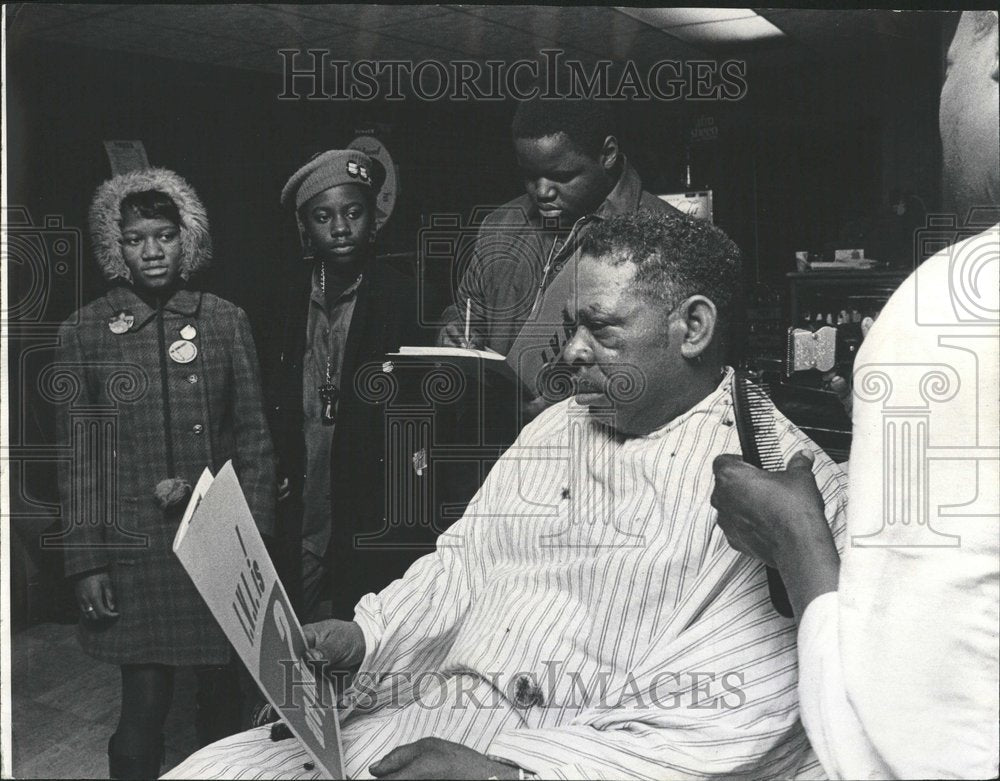 1970  Burma Randolph Ricky Hendon - Historic Images