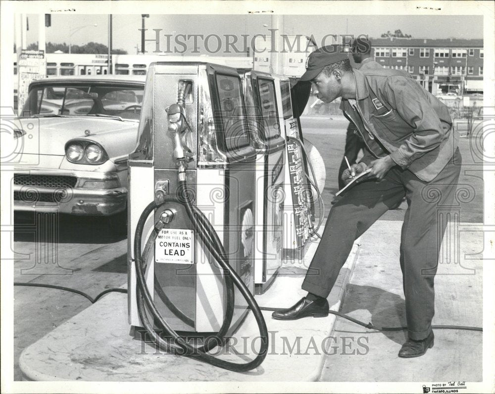 1963 Jack Shell Gasoline Station Bruce - Historic Images