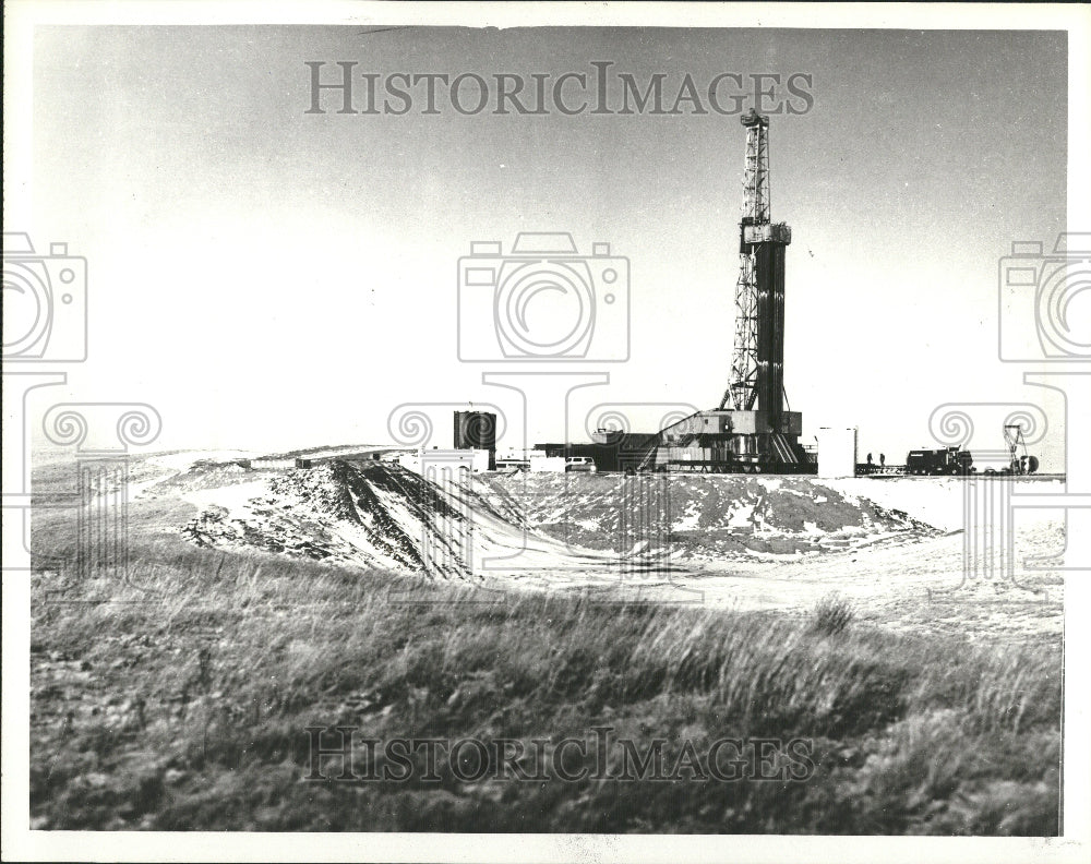 1980 Oil Wells in Michigan - Historic Images