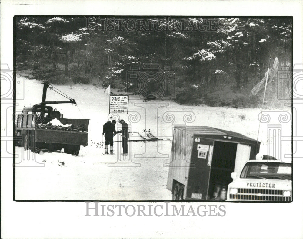 1983 Gas Well Fire in Kingsley, Michigan - Historic Images