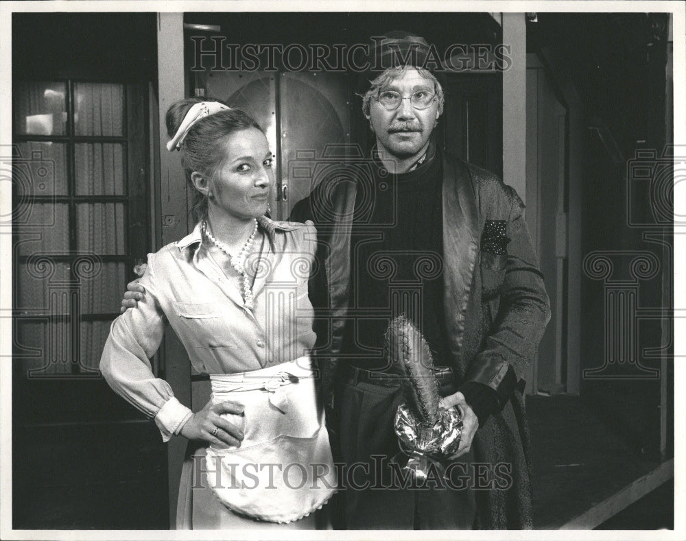 1990 Jerry Bloom play drunk, &quot;Noises Off&quot; - Historic Images