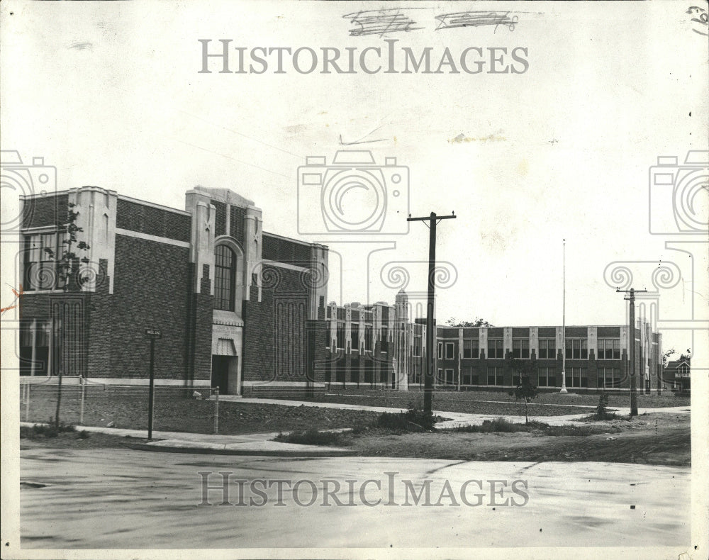 1931 Post Intermediate School Midi Avenue - Historic Images