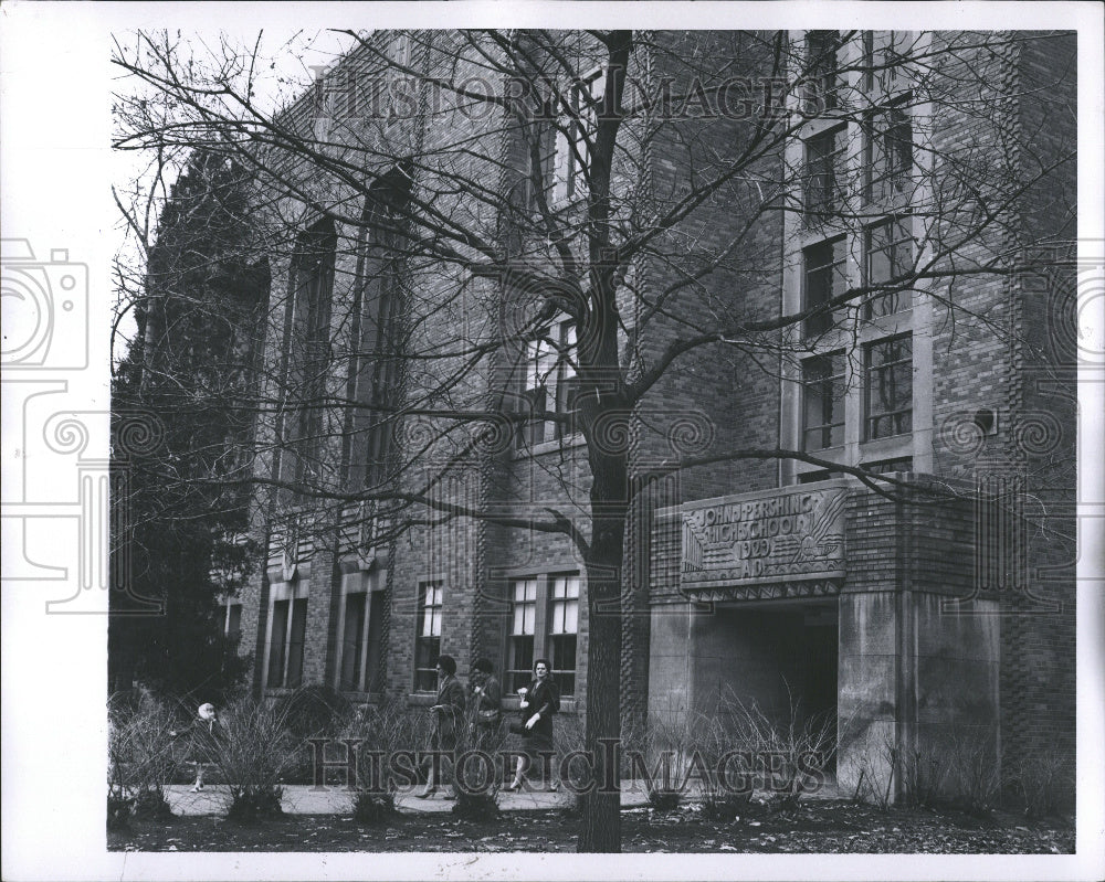 1964 Pershing High School Detroit MI - Historic Images