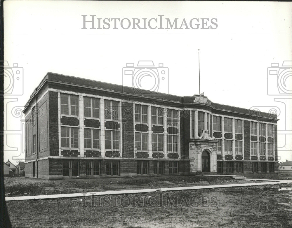 1935 Oliver Wendell Holmes Detroit School - Historic Images