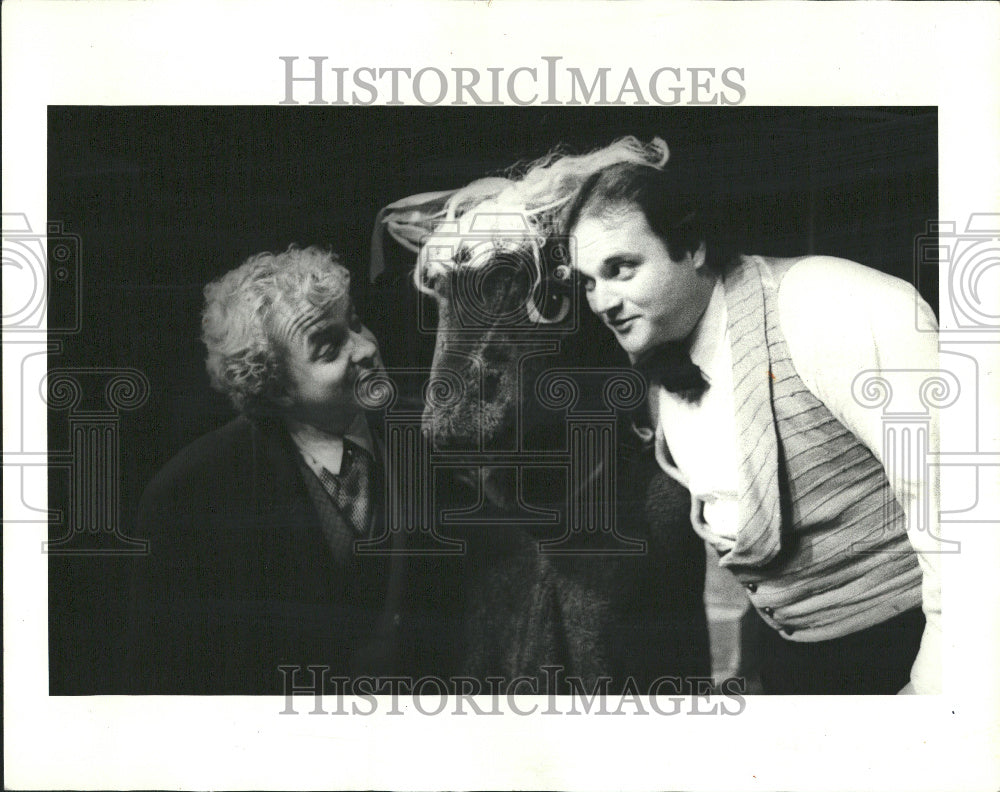 1985 Tom Stoppard On Razzle Cameron DeCaro - Historic Images