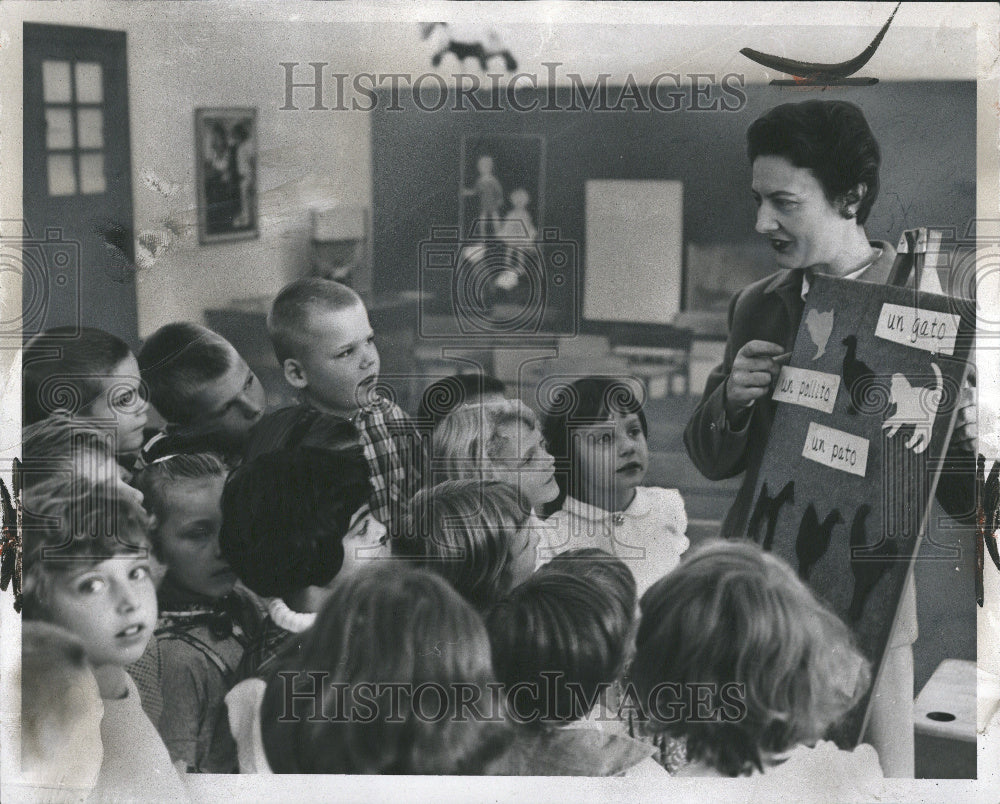 1958 Mrs Evelyn Farrell Glade Coake School - Historic Images