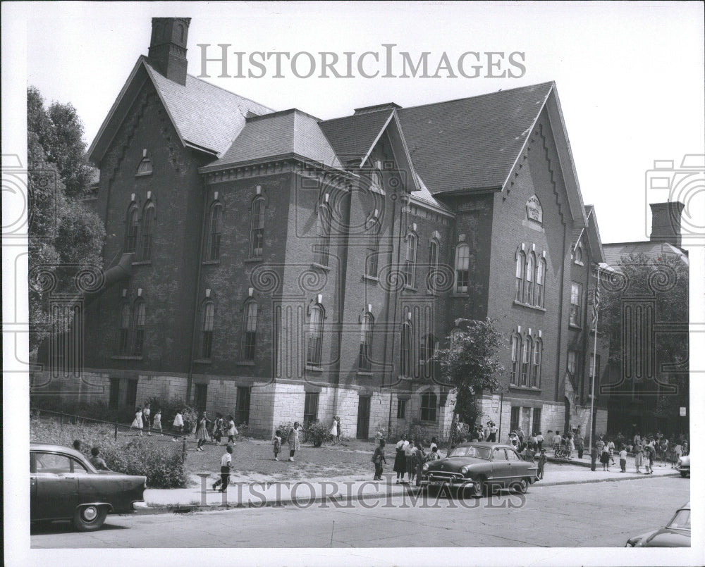 1957 Students Classes River Side School - Historic Images